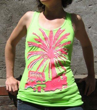 drool palm fluro vest