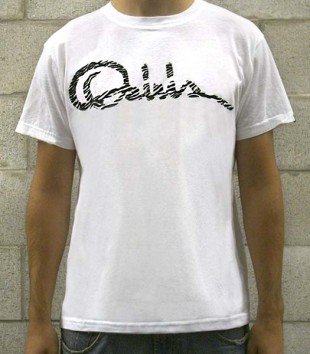 osiris cursive zebra t-shirt